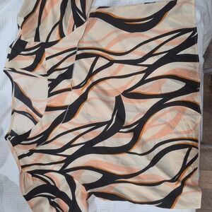 Like New Women's 3X Top Business Casual Office Workwear Coquette Girl